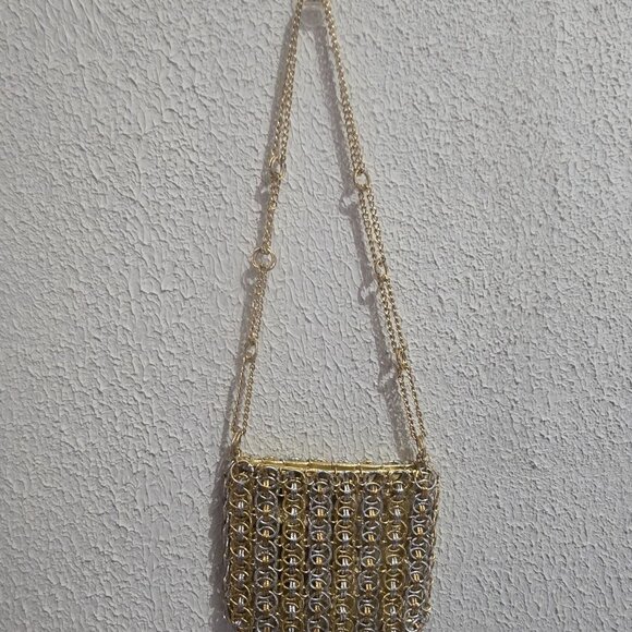 Authentic, Vintage Paco Rabanne for Walborg Metal Handbag, Purse, Evening, Alumi - Picture 11 of 13